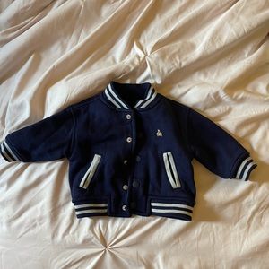 Baby boy varsity jacket perfect for the spring.